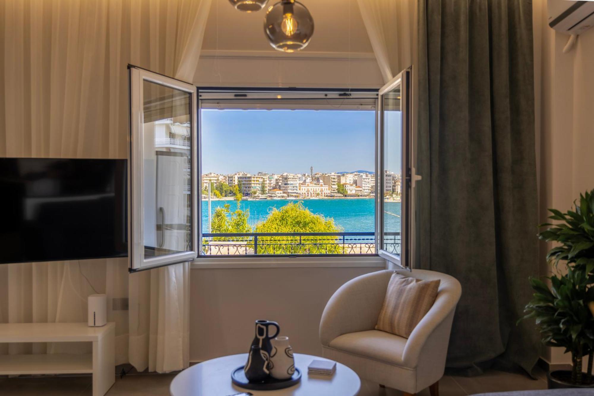 Luxury Apartment By The Sea- Euripus Strait Karababás Dış mekan fotoğraf